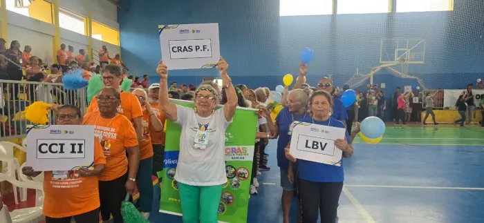 Prefeitura promove JOMTI com esporte, lazer e integração para a terceira idade 