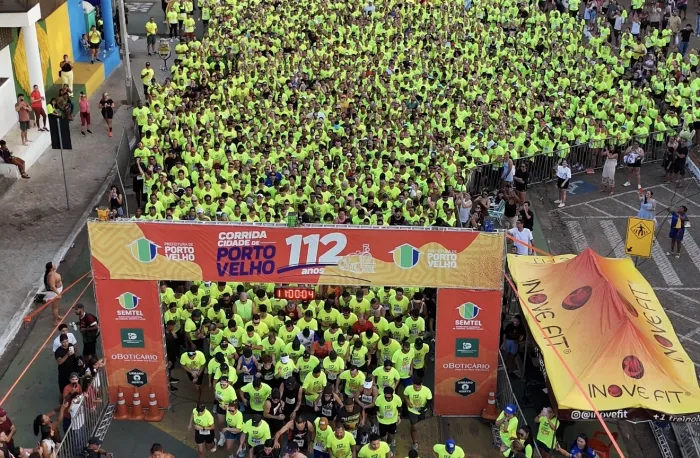 Corrida Cidade de Porto Velho reúne milhares de pessoas em celebração aos 112 anos