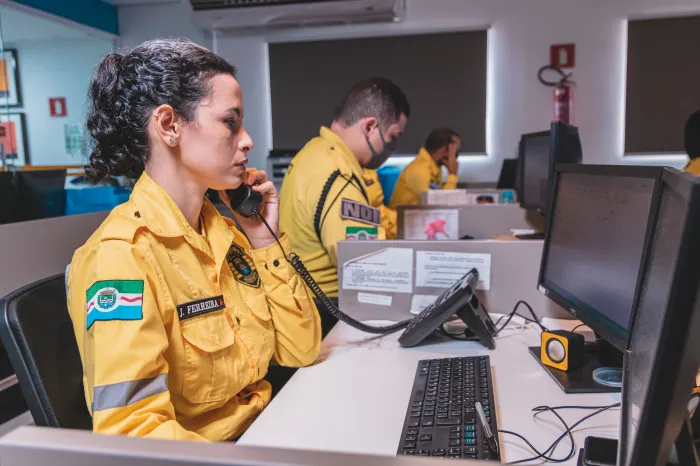 DMTT atende chamados de transporte e trânsito pelo Disque 118. Foto: Ascom DMTT