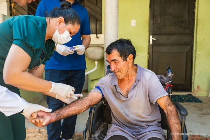 DIAGNÓSTICO SEM BARREIRAS - Prefeitura leva serviços da Atenção Primária a pacientes acamados e com mobilidade reduzida