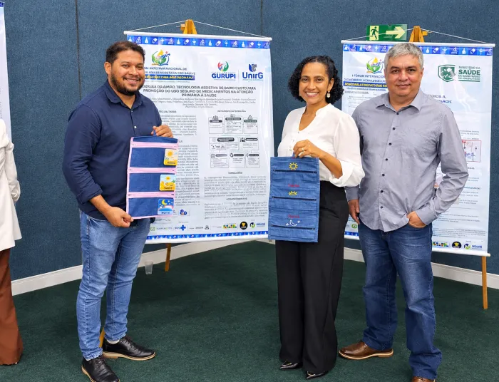 De jeans velho a organizador de remédios: projeto da Unidade de Saúde Campo Bello de Gurupi é destaque em 1º lugar em fórum estadual