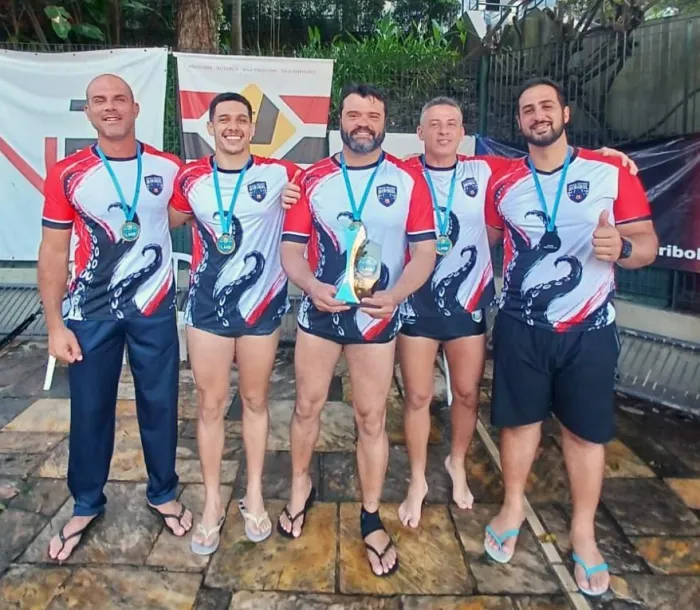 Time PG de biribol é campeão da 4ª etapa da Liga Metropolitana