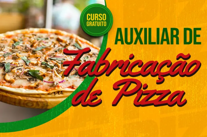 Mulheres podem se inscrever em curso gratuito de fabricação de pizzas e massas oferecido pela Prefeitura