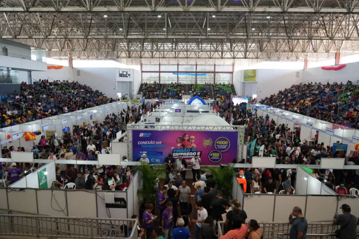 Evento foi um importante espaço para aqueles que buscavam uma oportunidade de emprego
