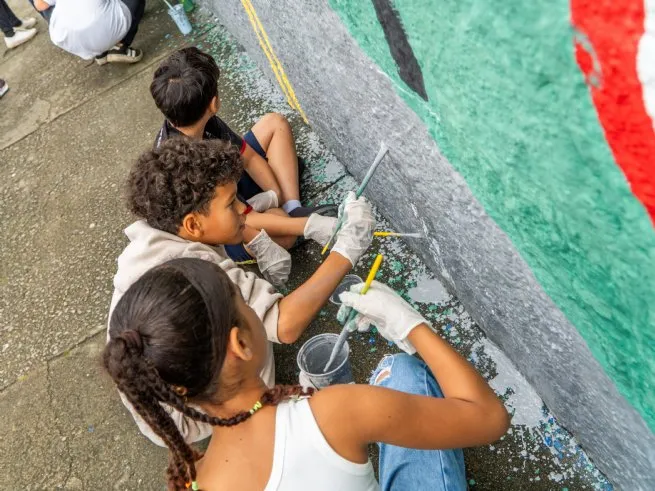 Projeto Aquarela no Trânsito encerra ações educativas com 120 crianças no Teatro Municipal
