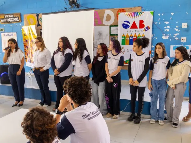 São Sebastião promove formação sobre violência doméstica para estudantes da rede municipal de ensino