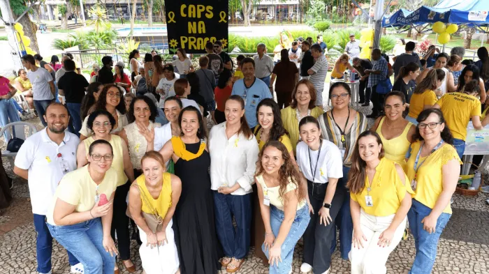 Saúde encerra Setembro Amarelo com evento na Praça Rui Barbosa
