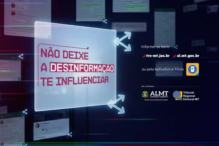 TRE-MT informa ausência de denúncias de fake news e destaca ações conjuntas com a ALMT