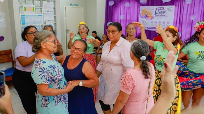 Prefeitura de Rio Branco promove manhã de cuidados e confraternização para idosos do Belo Jardim