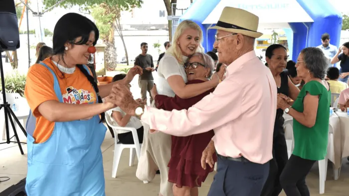 Ação integra participantes do Centro de Convivência do Idoso