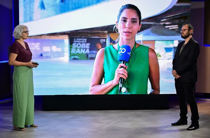 Jornalistas do Congresso Nacional durante treinamento para a cobertura a ser feita neste domingo - Foto: Ton Molina/Agência Senado