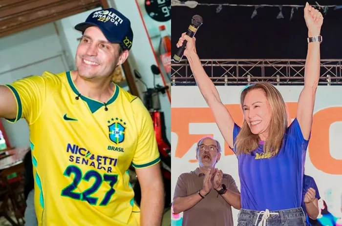 Nicoletti e Teresa Surita, eleitos de Roraima para o Senado - Foto: Arquivo Pessoal