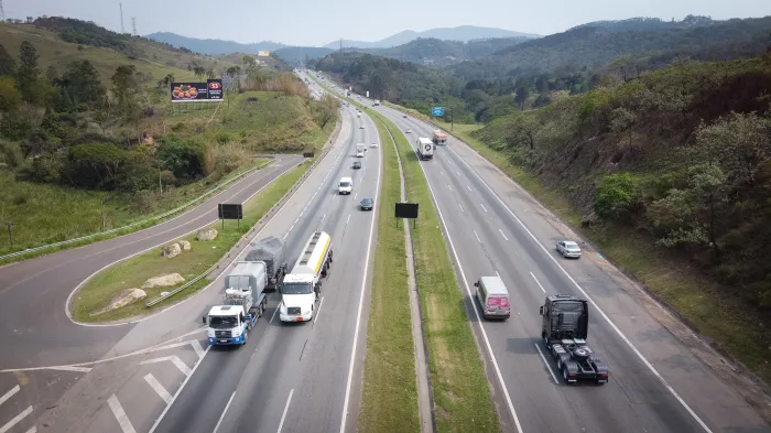 As câmeras utilizam inteligência artificial para identificar possíveis condutas infracionais. Foto: Divulgação/Governo de SP