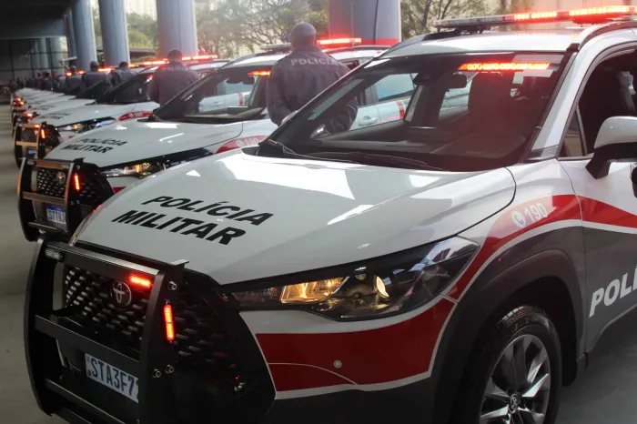 Os policiais chegaram enquanto o crime ainda estava em andamento. Foto: Governo de SP