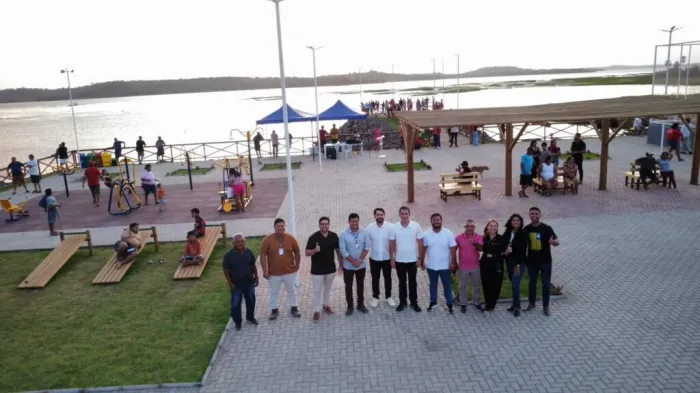 Joaquim Pires ganha nova Orla da Lagoa do Cajueiro com espaços de lazer, esporte e convivência
