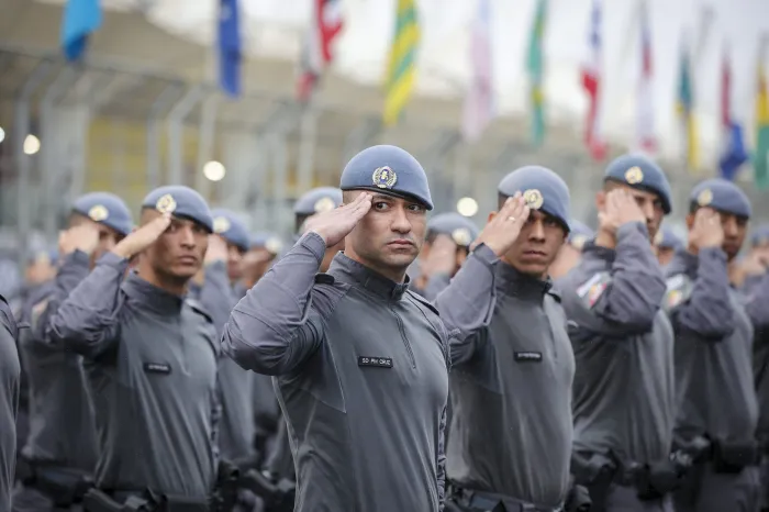 Desde o início da atual gestão, 11,1 mil policiais militares foram formados no estado. Foto: Divulgação/Governo de SP