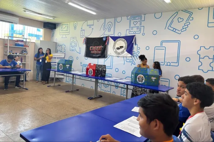 Estudantes da rede estadual transformam debate sobre saúde mental em eleição simbólica em Cotijuba