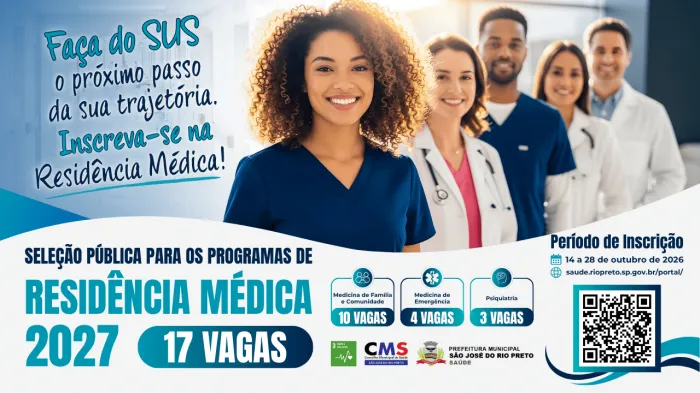Saúde publica edital de Seleção Pública para Residência Médica