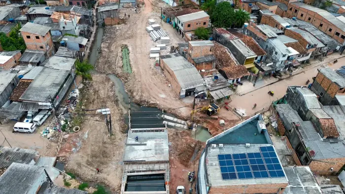 Obras no Canal da Caraparu entram na reta final no bairro do Guamá