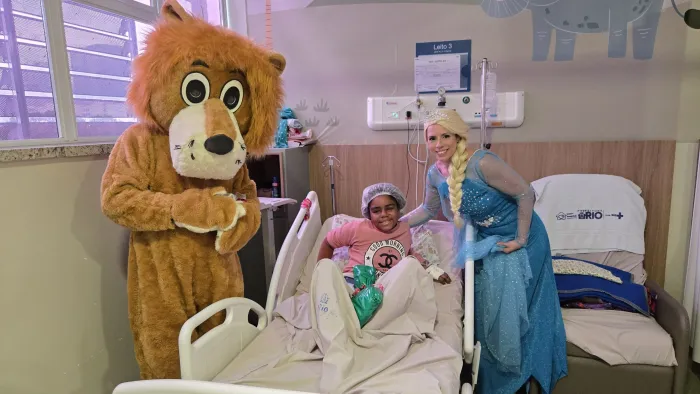 Hospital Souza Aguiar celebra o Dia das Crianças com festa para pacientes pediátricos
