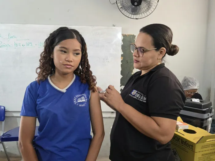Sesma leva vacinação contra HPV para escolas de Belém