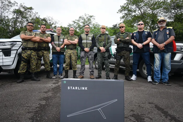 PG entrega equipamentos com tecnologia via satélite para a Guarda e Polícia Ambiental