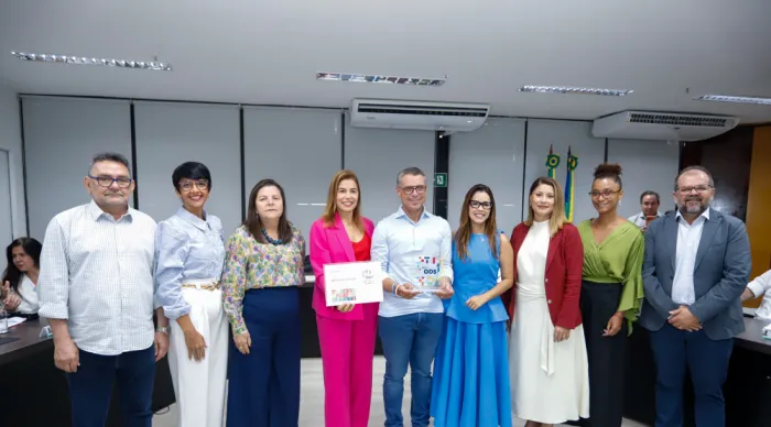 Governador recebe prêmio do Selo ODS Ouro Destaque conquistado por Sergipe