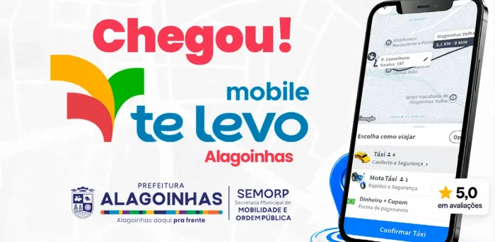Aplicativo Te Levo Alagoinhas começa a funcionar no município
