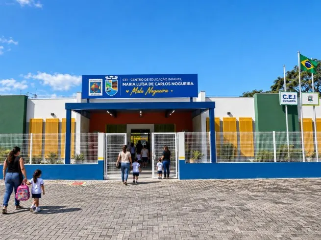 Prefeitura entrega nesta sexta-feira primeira creche de Boraceia e beneficia 120 crianças do bairro 