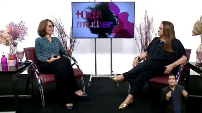 Adriana Vieira conversa com Márcia Carvalho