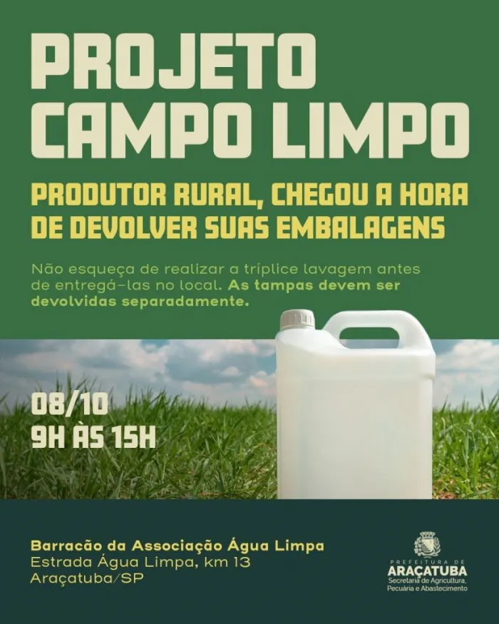 Foto: Reprodução/Prefeitura de Araçatuba - SP