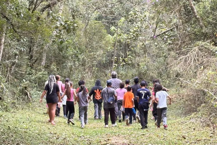 Alunos do 4º ano da Rede Municipal de Atibaia participam de projeto de educação ambiental