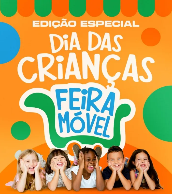 Sedurb promove edição especial da Feira Móvel no Busto de Tamandaré para celebrar o Dia das Crianças