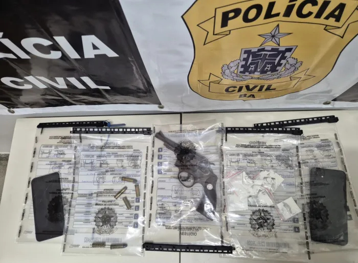 Um investigado foi preso e outro morreu em confronto com policiais durante o cumprimento de mandados judiciais - 08/10/2026 - Fonte/Crédito: Thanize Borges / Ascom-PCBA