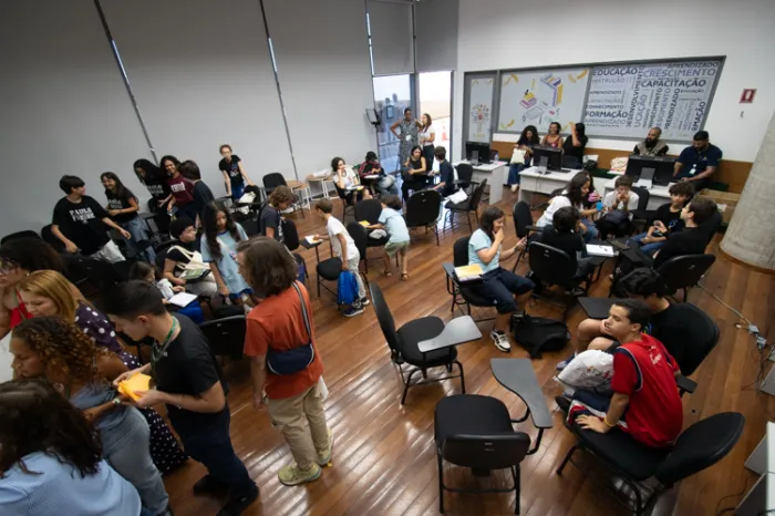 Alunos escolhem tema para iniciar o Projeto Interação da Escola do Legislativo da CLDF