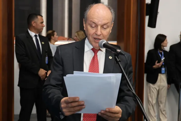 Deputado Junior Mochi apresentou o projeto na sessão plenária desta quinta-feira 