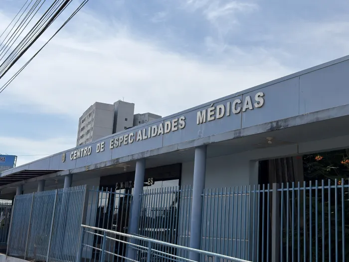 Centro de Especialidades Médicas Alfredo Silva (CEM), em Porto Velho, onde será realizada a ação “Fecha Laudo”, neste sábado (10)