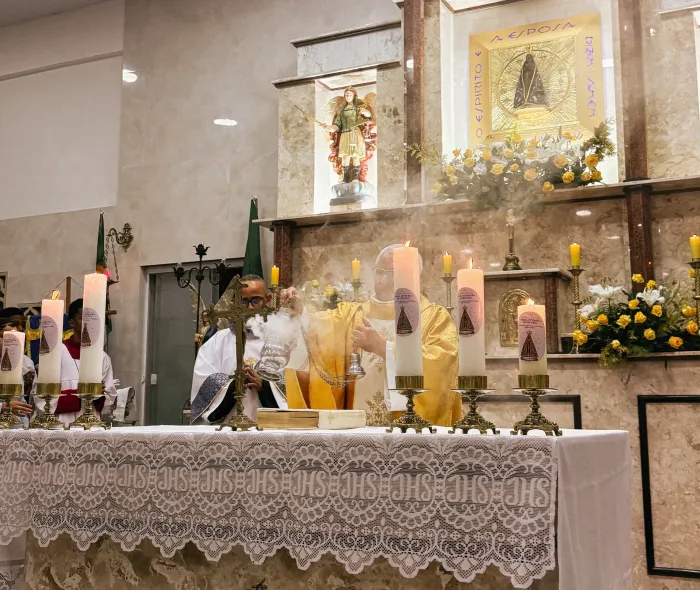 9/10/2026 - Com fé e devoção, comunidade católica de Itinga celebra a padroeira Nossa Senhora Aparecida neste sábado (10)