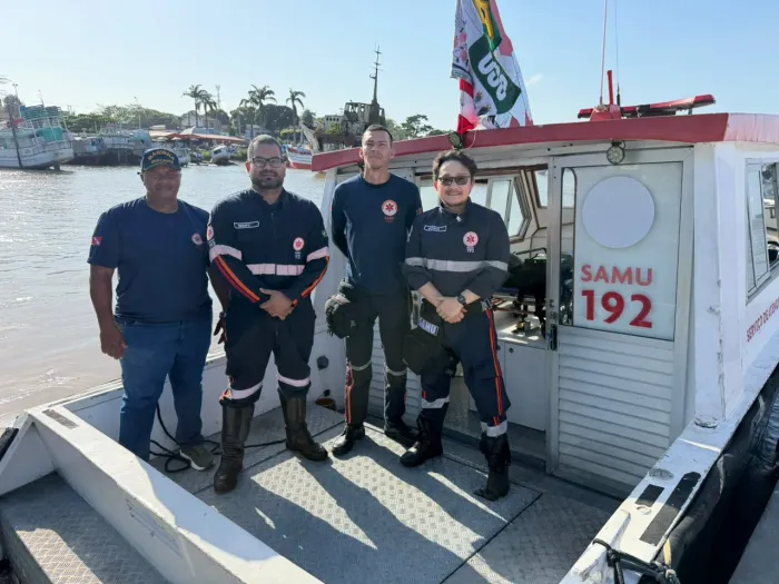 SAMU 192 reforçou assistência durante o Círio Fluvial de Belém
