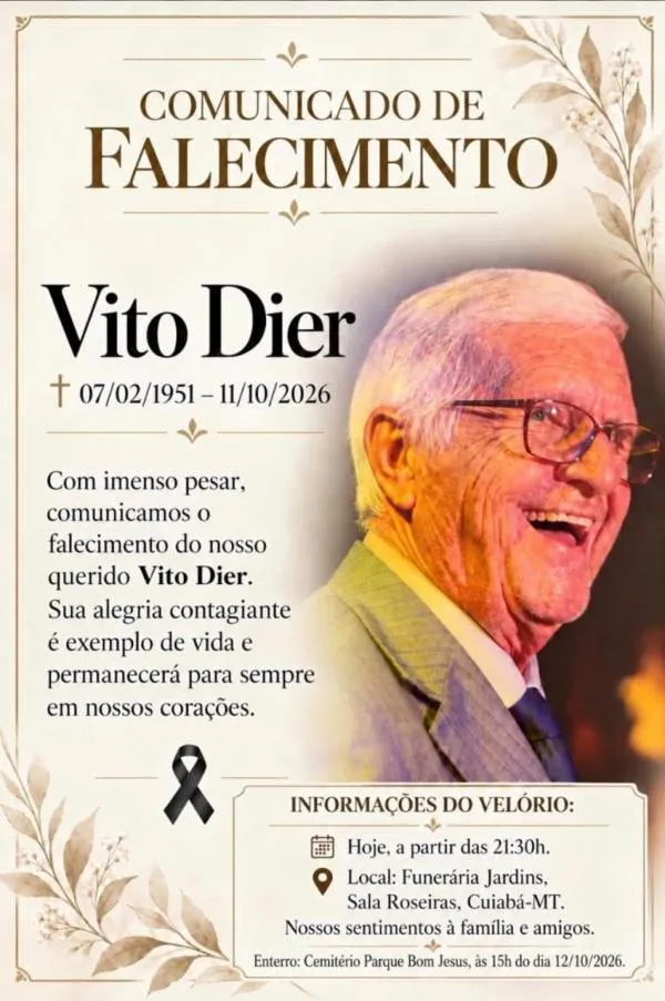Foto: Reprodução/Prefeitura de Sorriso - MT