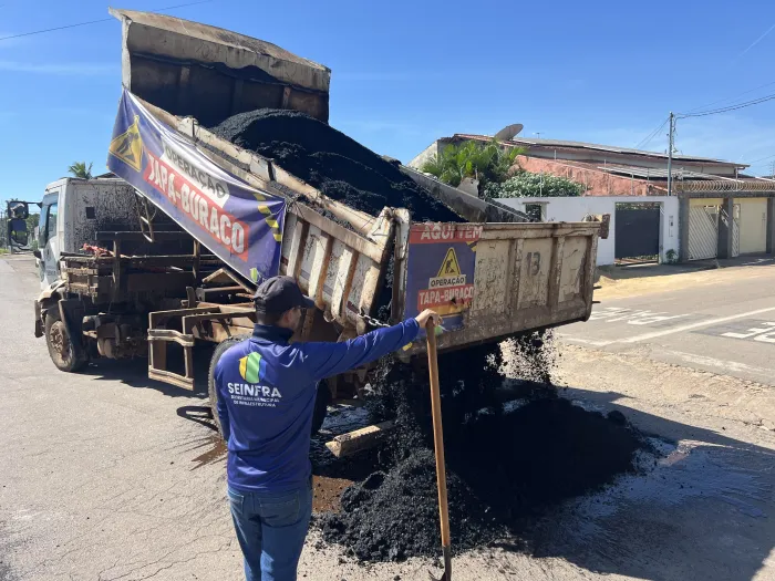Mais de 450 intervenções recuperam ruas e melhoram o tráfego na capital