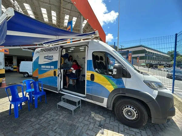 Unidade móvel da Embasa atende moradores de bairros de Salvador até sexta-feira (16)