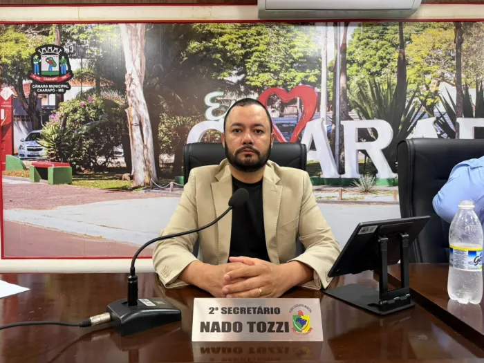 Foto: Reprodução/Câmara de Caarapó - MS