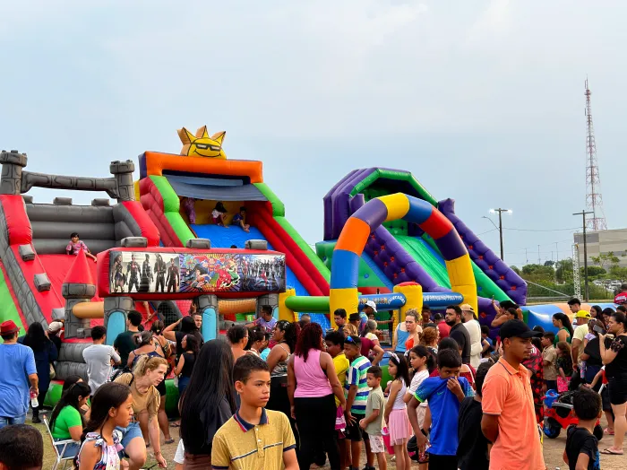 Parque da Cidade vira palco de diversão para milhares de crianças 