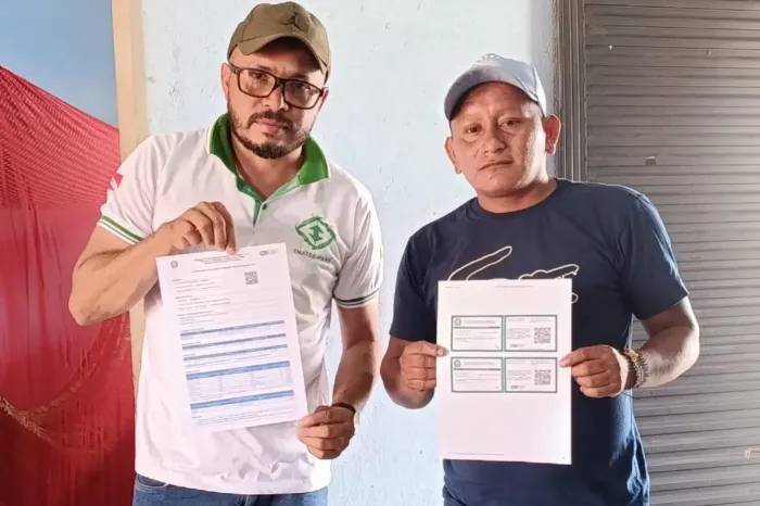 Emater entrega Cadastros da Agricultura Familiar para indígenas Xikrin em Anapu