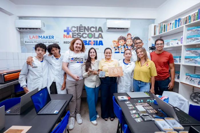 14/10/2026 - Lauro de Freitas inaugura 1º laboratório Maker da rede municipal e amplia acesso à ciência e tecnologia