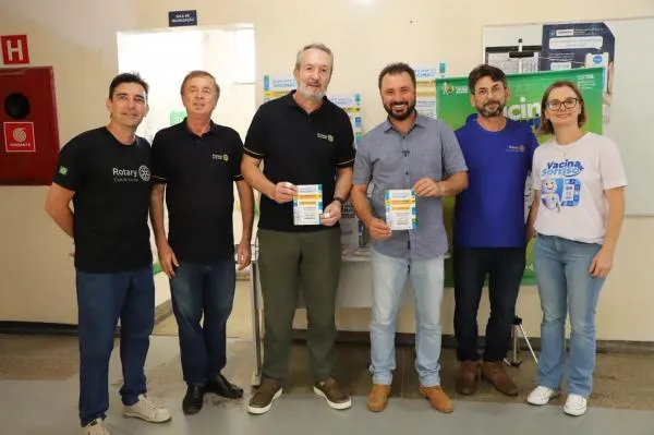 Secretaria de Saúde e Rotary lançam Campanha de Multivacinação 2026