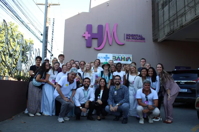 Hospital da Mulher recebe estudantes de universidades americanas em visita acadêmica a Salvador