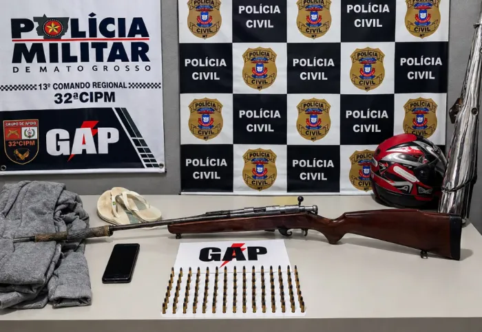 PM e Polícia Civil apreendem adolescente após roubo a residência em Nova Xavantina