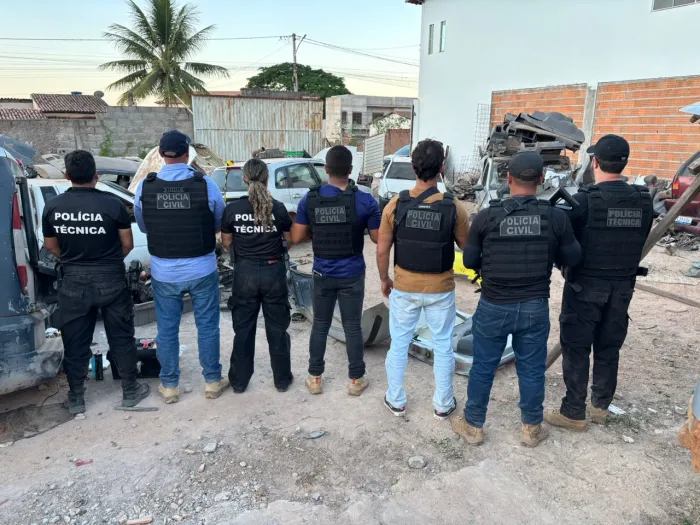 Equipes encontraram três carros com sinais identificadores adulterados e chassis suprimidos - 15/10/2026 - Fonte/Crédito: ASCOM PCBA
